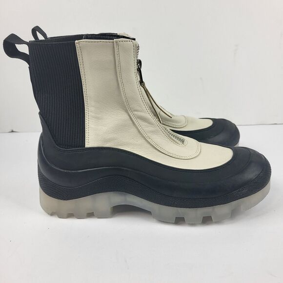 Circus by Sam Edelman Bethanie Women's Rain Boots front zip Size 7M - Picture 4 of 13